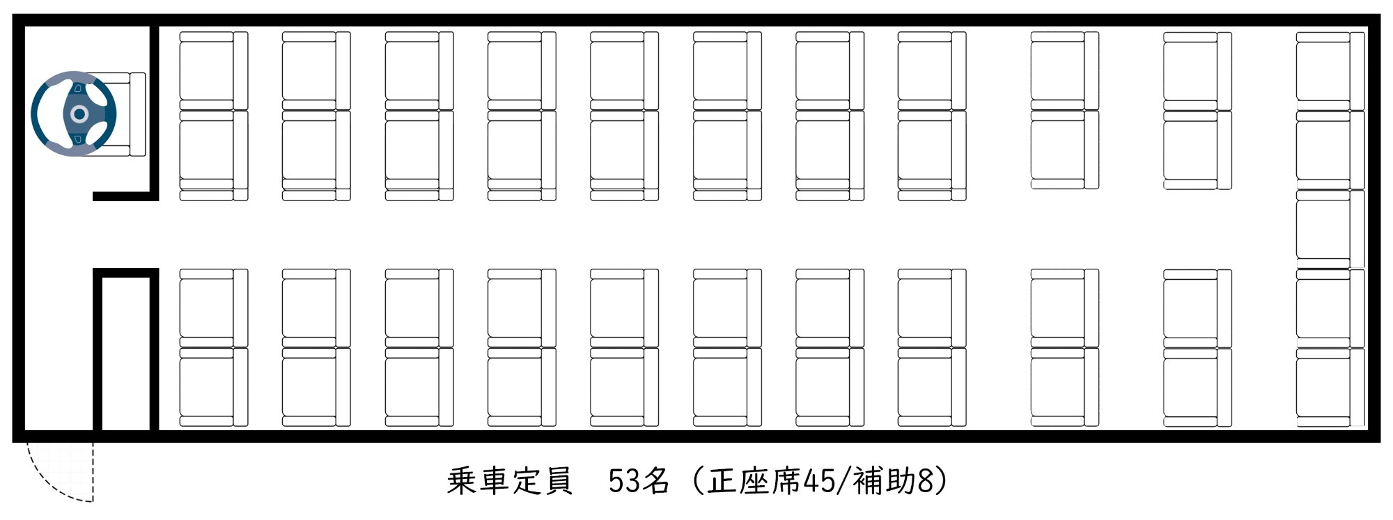 大型車(スーパーハイデッカー・サロン)